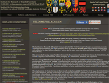 Tablet Screenshot of expelledgermans.org